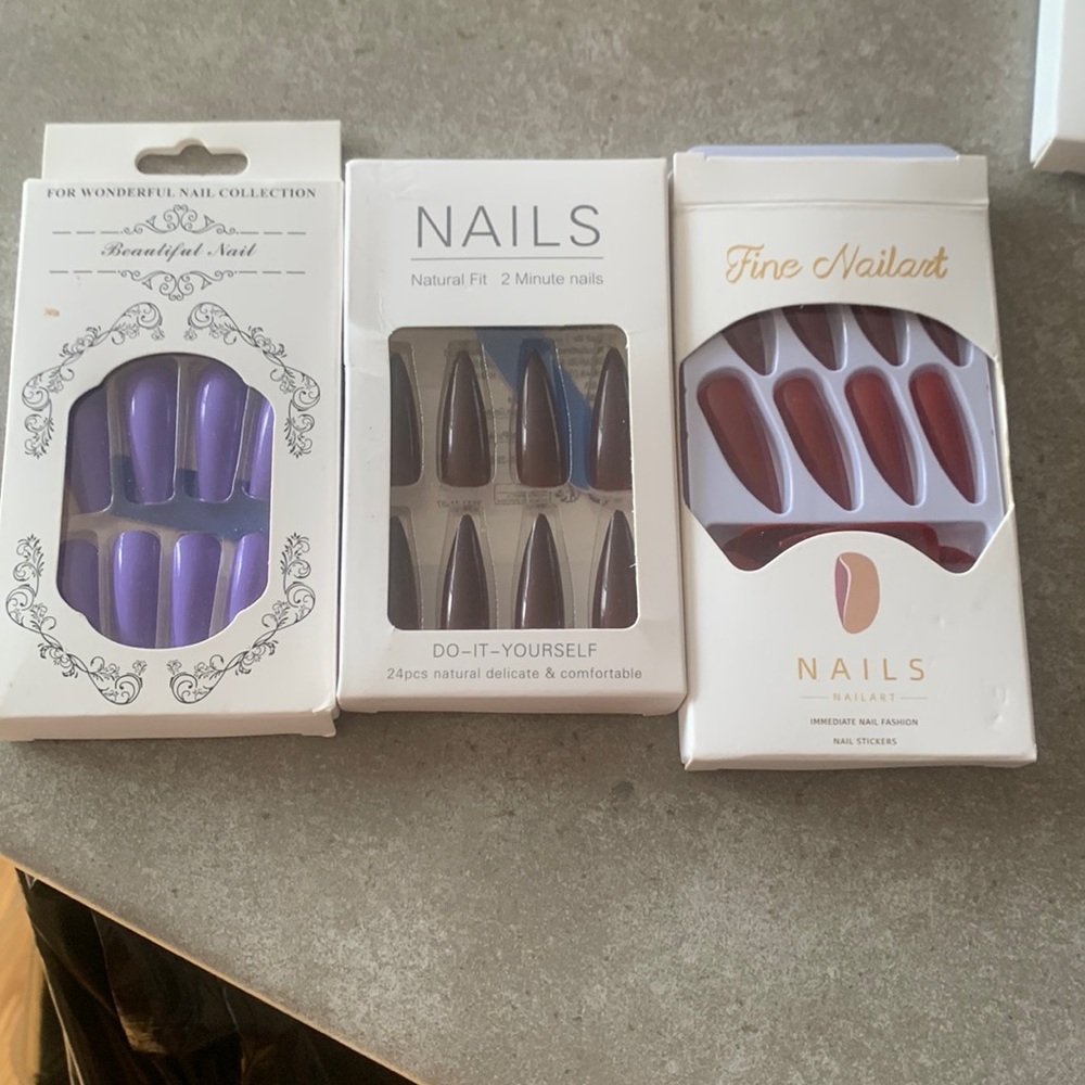 Brand new press ons